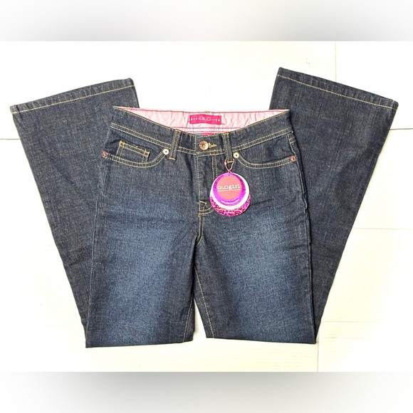 GLO jeans Other - Glo Jeans Girls 14 Stretch‎ Flare Denim Pants Y2K 90s Dark Wash Low Rise